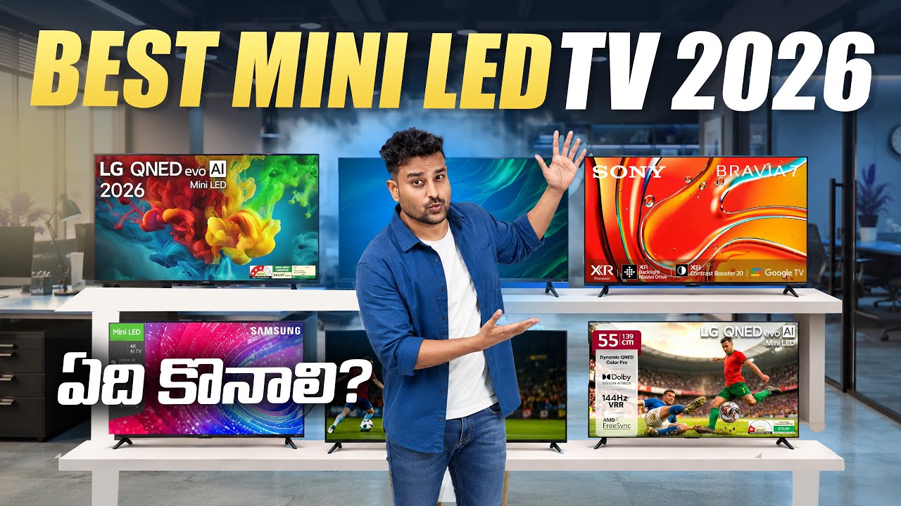 Best Mini LED TV in 2026 🏆 | LG vs Samsung vs Sony vs TCL