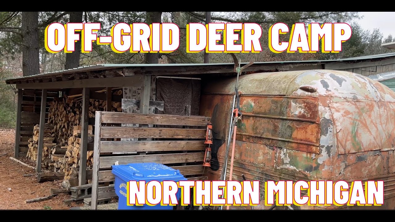 Экскурсия в лагерь оленей вдали от цивилизации | IB RATTLYN ACRES | округ Аренак, штат Мичиган