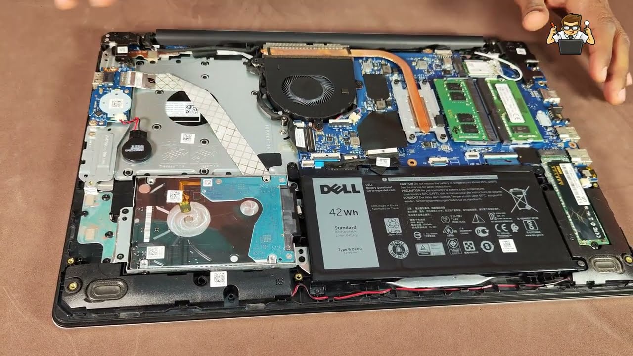 Dell Inspiron 15 3584 or Above || SSD Upgrade NVME | Crucial RAM upgrade in Dell Laptop