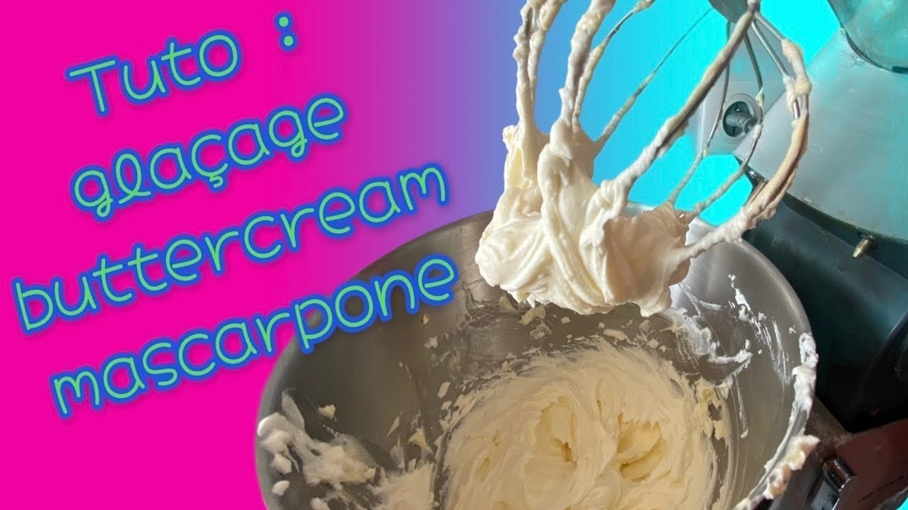 Tuto   Réaliser une buttercream mascarpone : la MEILLEURE Chantilly mascarpone 😍 #buttercream