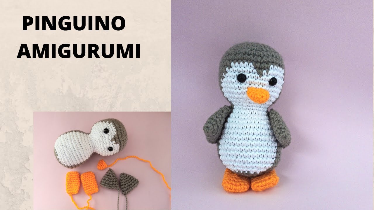 PINGUINO AMIGURUMI TUTORIAL PASO A PASO-TEJIDO A CROCHET #3