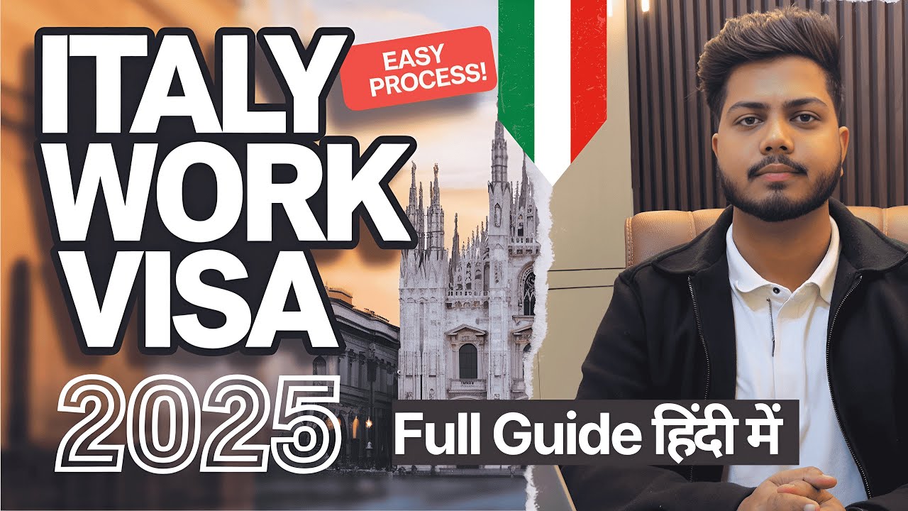 🇮🇹 Italy Work Permit in 2025 | Work Visa | Full Guide | Must Watch