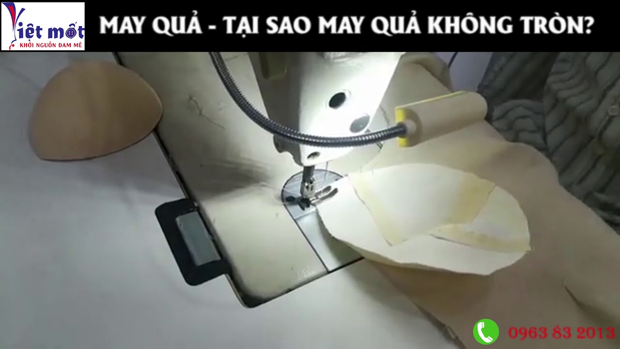 Kỹ Thuật May Cúp Quả - Dạy Cắt May