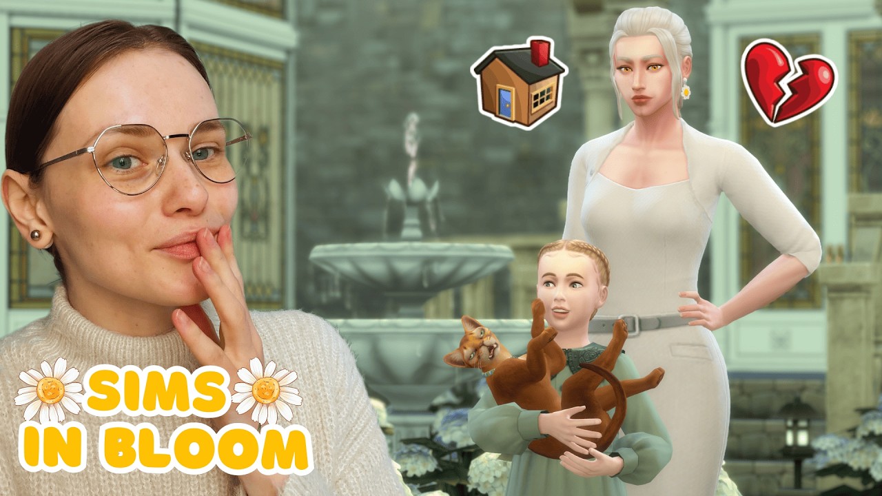 🏡Новий дім - нове життя | Маргаритка #11 | The Sims 4 династія Sims in Bloom
