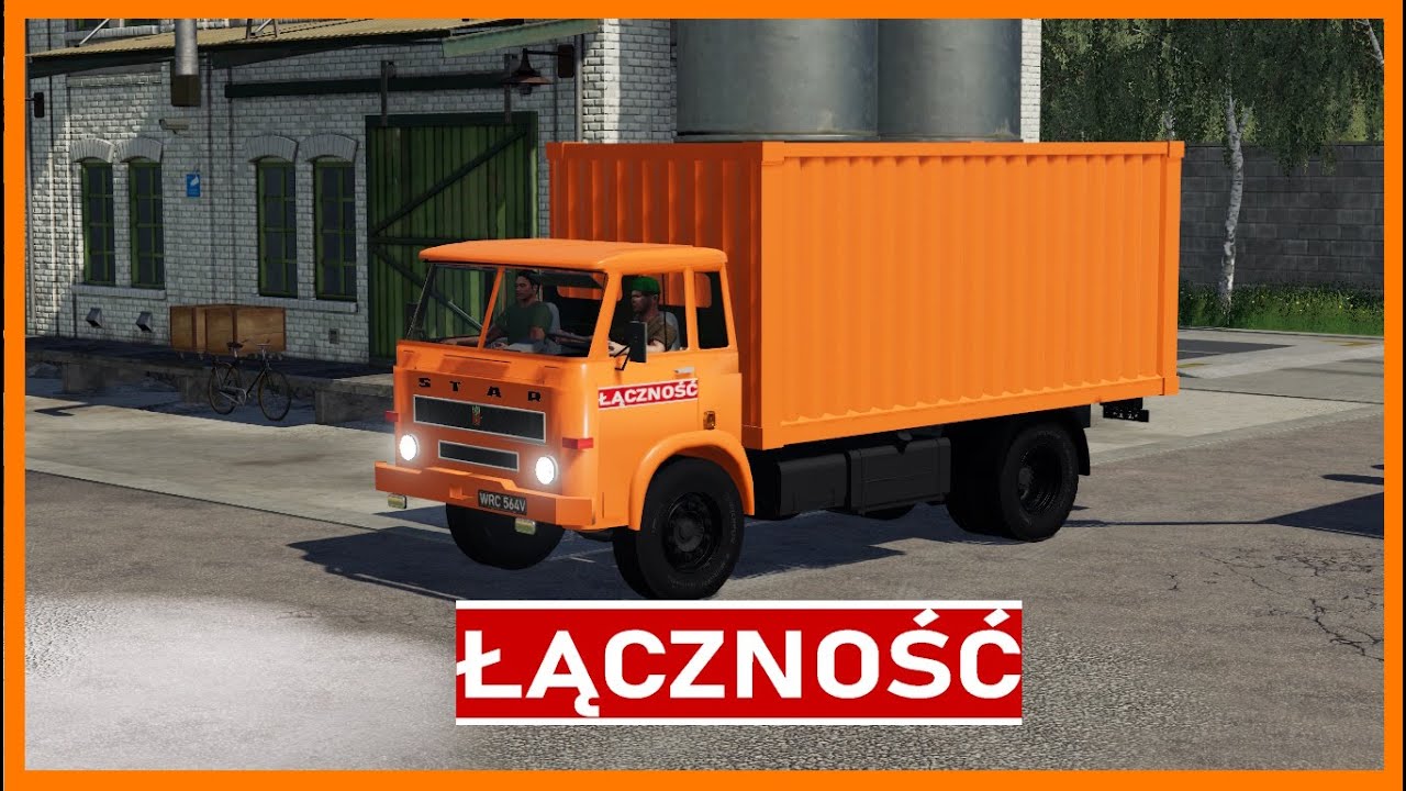 Kultowe ciężarówki PRL-u [part.2] STAR 28 z zabudową kontenerową - ŁĄCZNOŚĆ