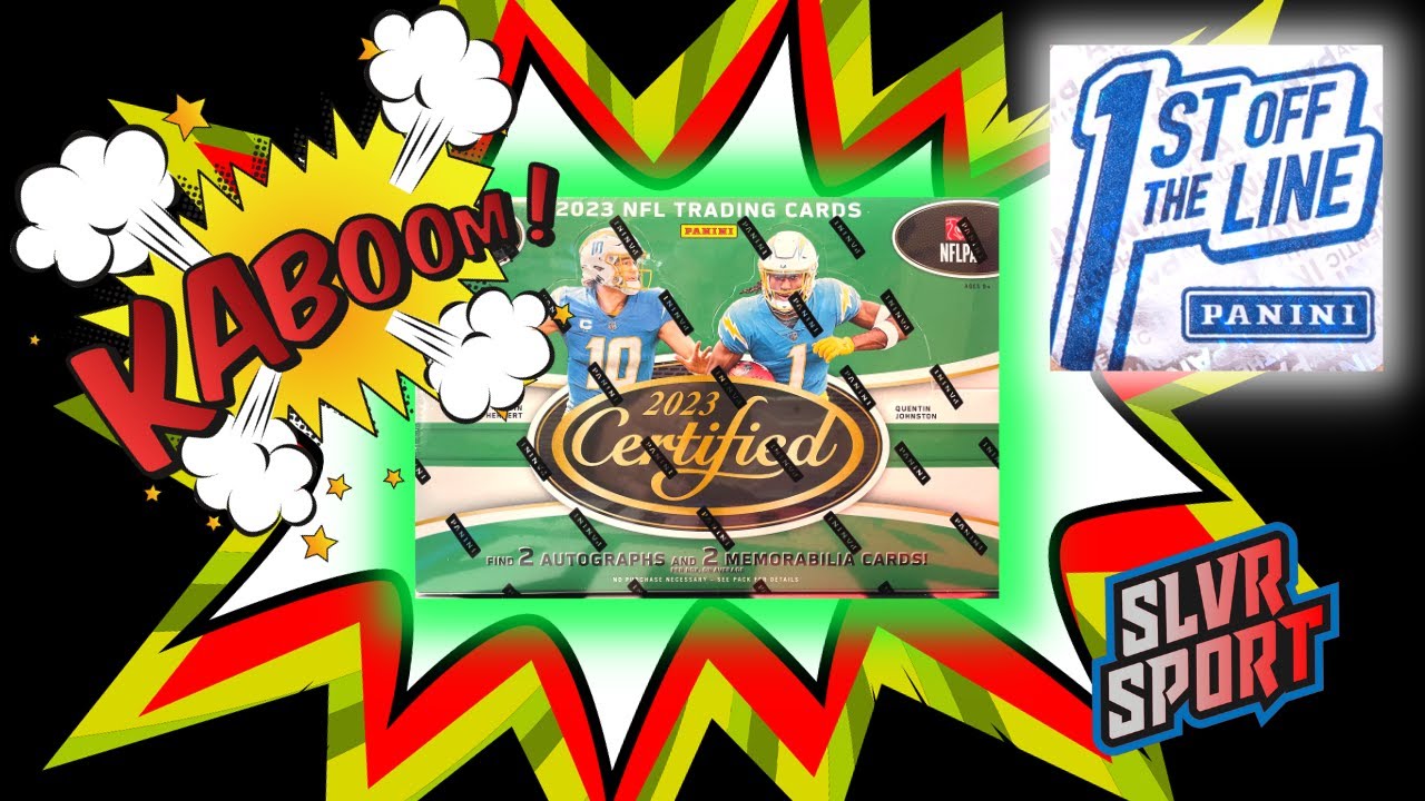 💥💥 FOTL ONE OF ONE 💥💥 2023 Certified Football Hobby Box - First Off The Line!