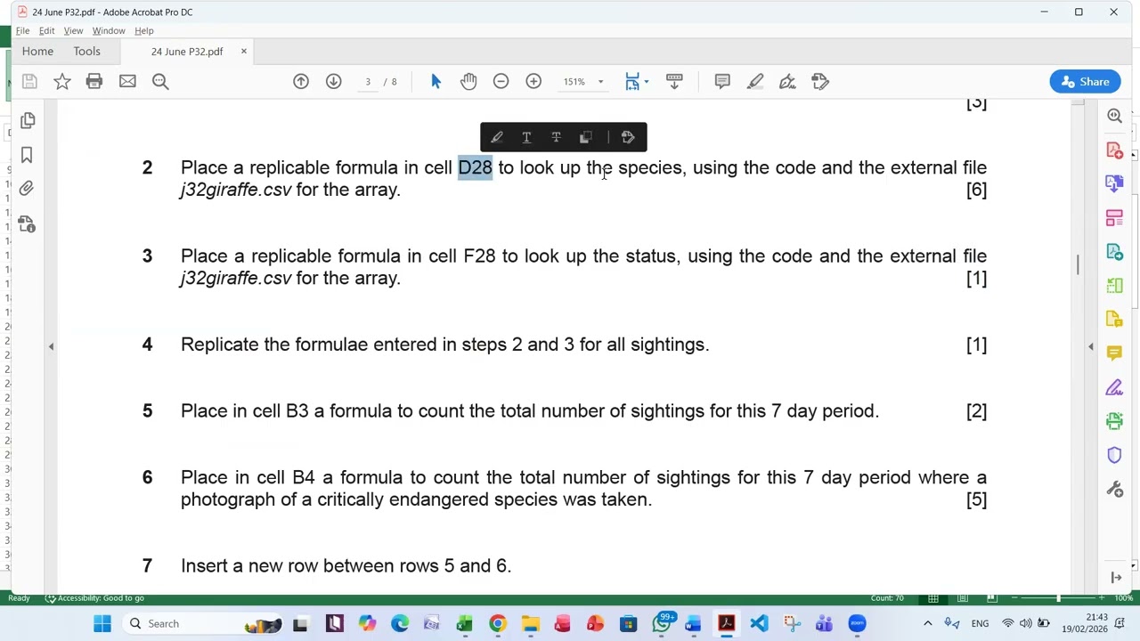ICT 24 June P32 Spreadsheet with Counifs Part 1 in English