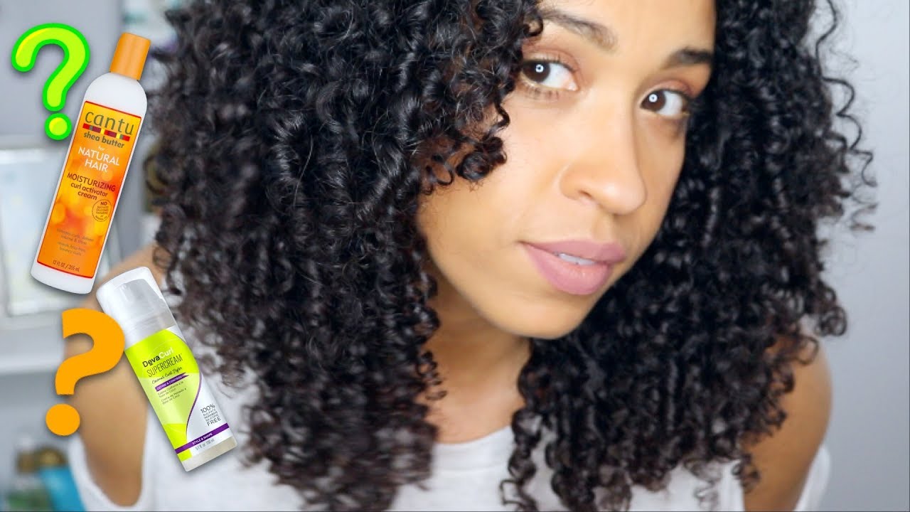 DevaCurl SuperCream vs. Cantu Curl Activator Cream | Battle of the Curly Hair Cream Stylers