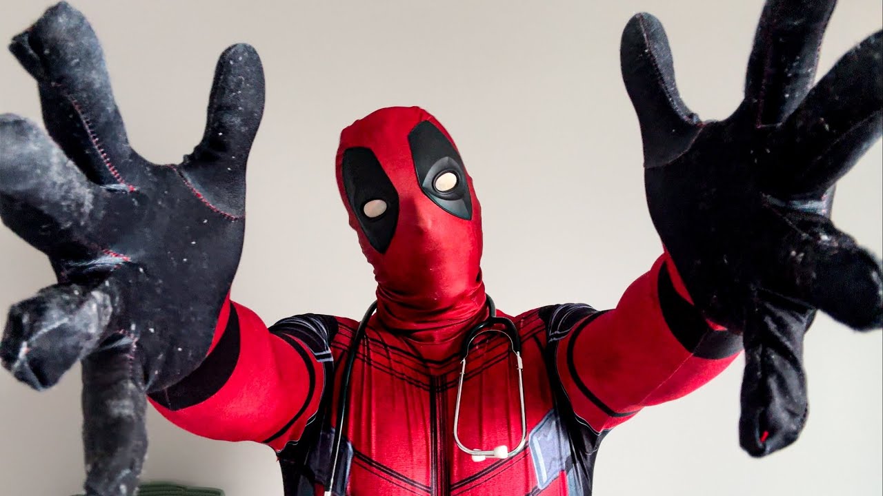 ASMR Cranial Nerve Exam With Deadpool