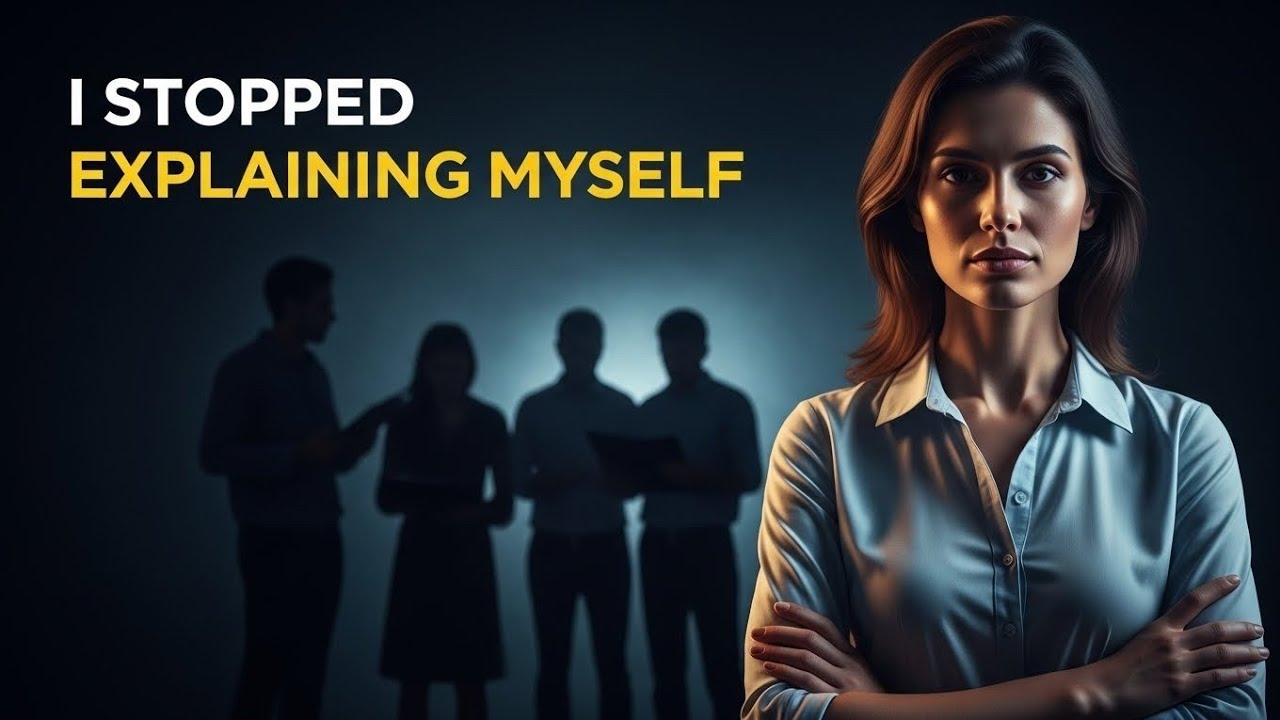 I Stopped Explaining Myself… And Everything Changed | Emotional Boundary Story