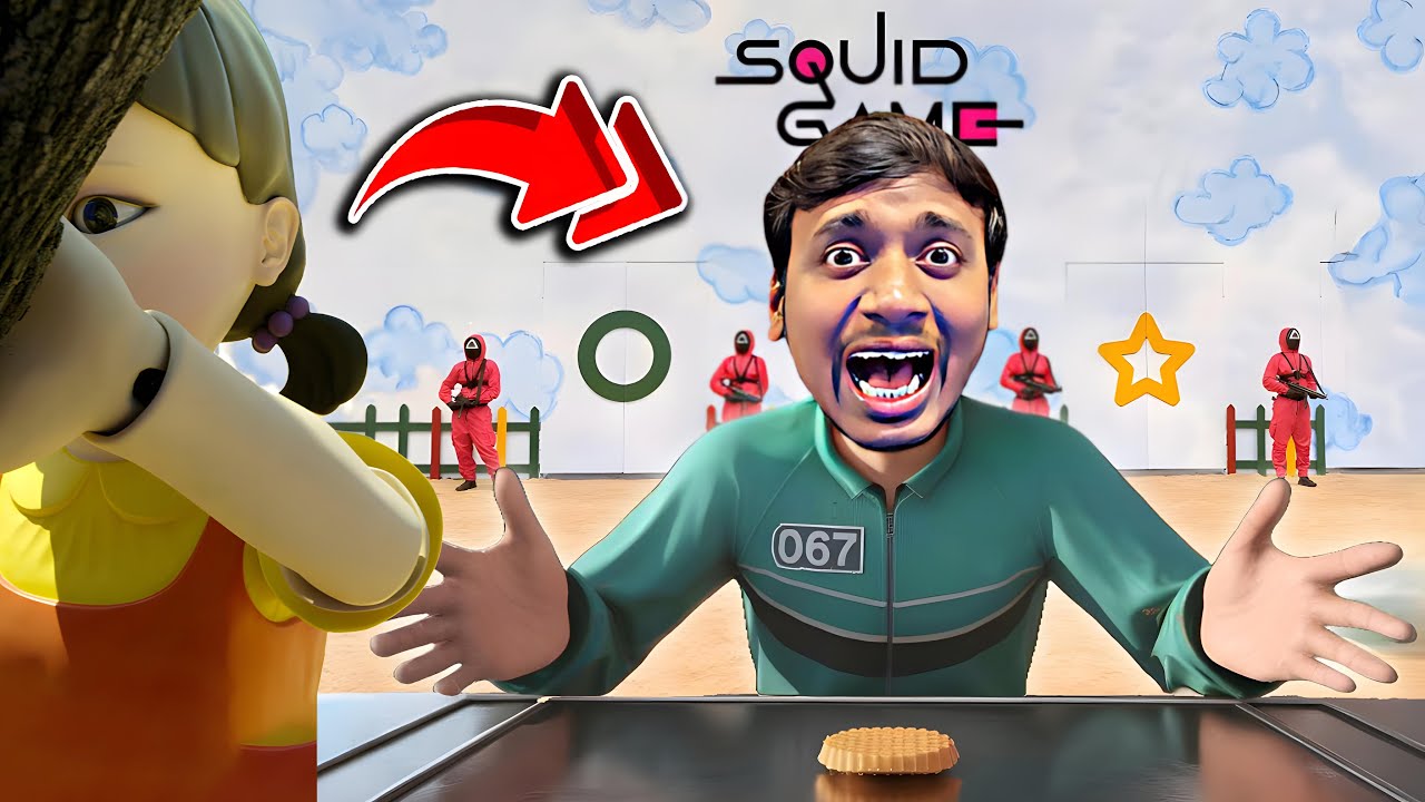 Surviving Squid Game in Roblox