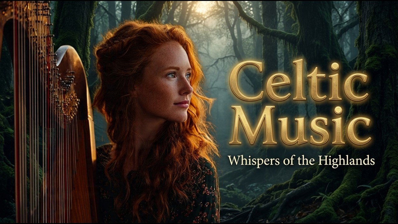 Whispers of the Highlands | Celtic Female Vocal & Irish Harp Fantasy Music for Sleep