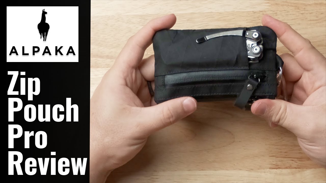 Alpaka Zip Pouch Pro — лучший кошелек с передним карманом