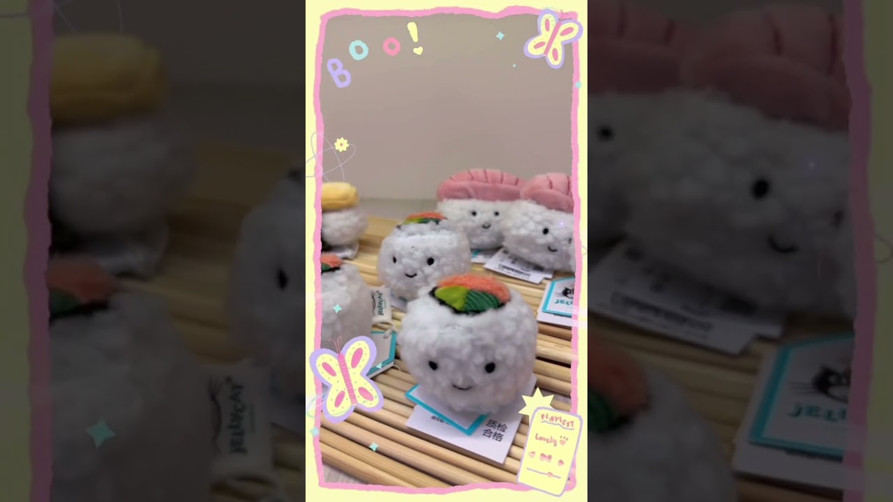 Hayllo Jellycat @hayllo.co #jellycat #jellycatbunny #hayllo #hayllo.co #sushi