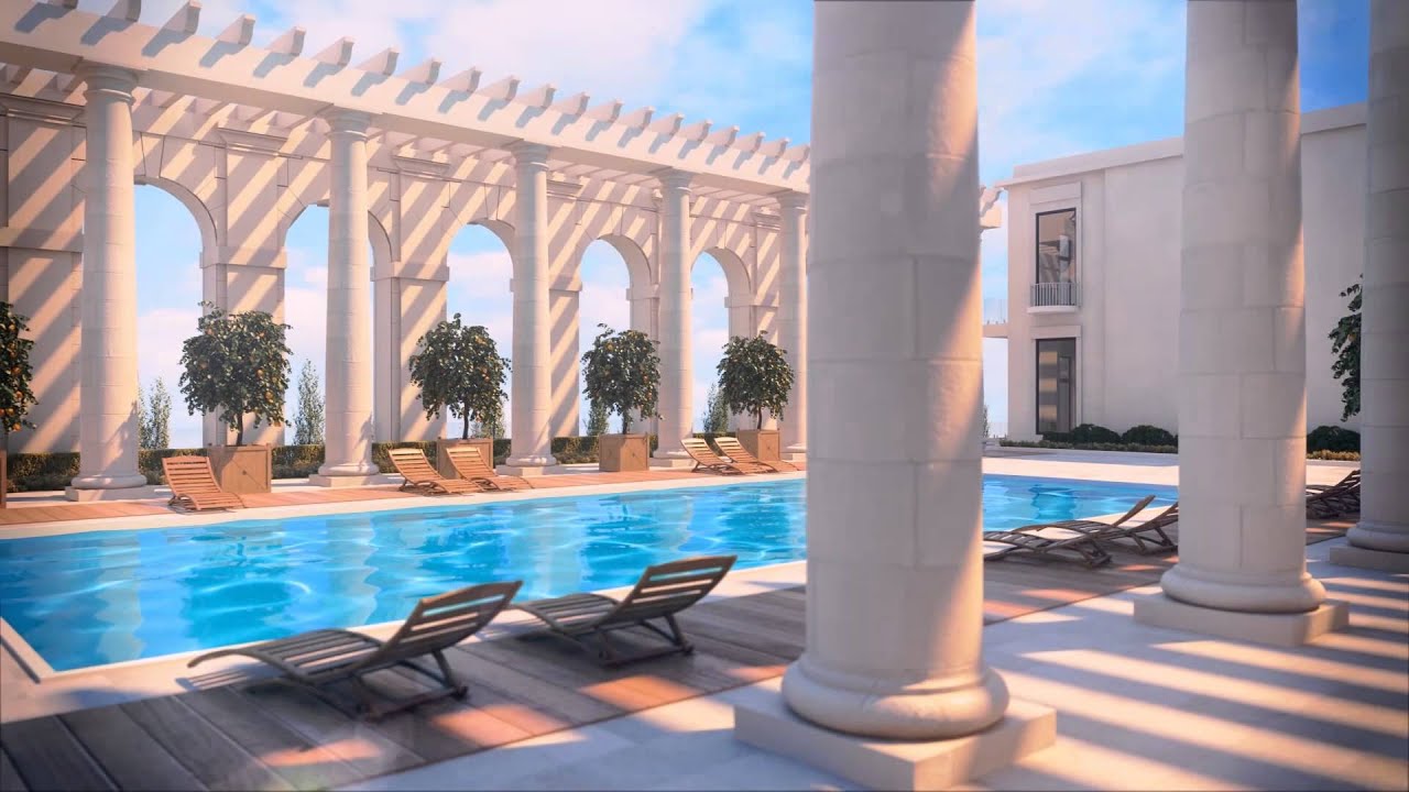 3D Architectural Fly through animation
