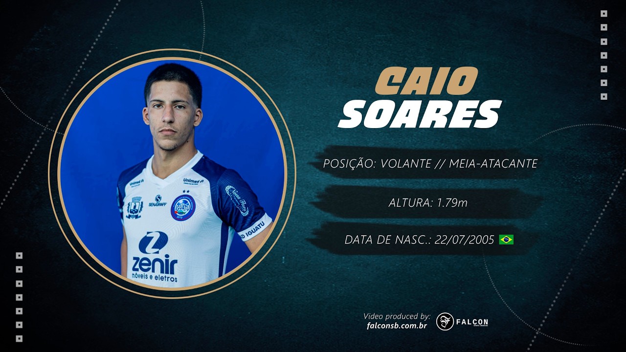 Caio Soares | Volante // Meia-atacante