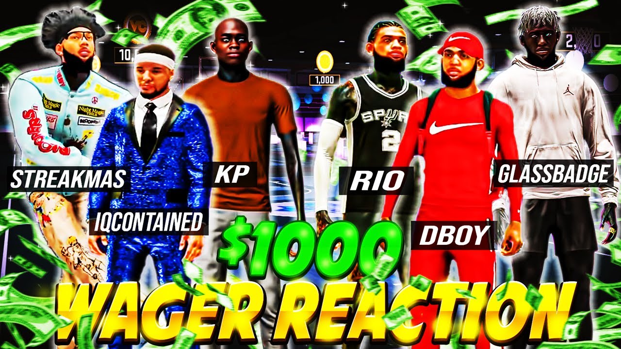 Dboy Wagered IQContained & KP For $1000 On NBA2K22 And You Won't Believe What Happened...😱