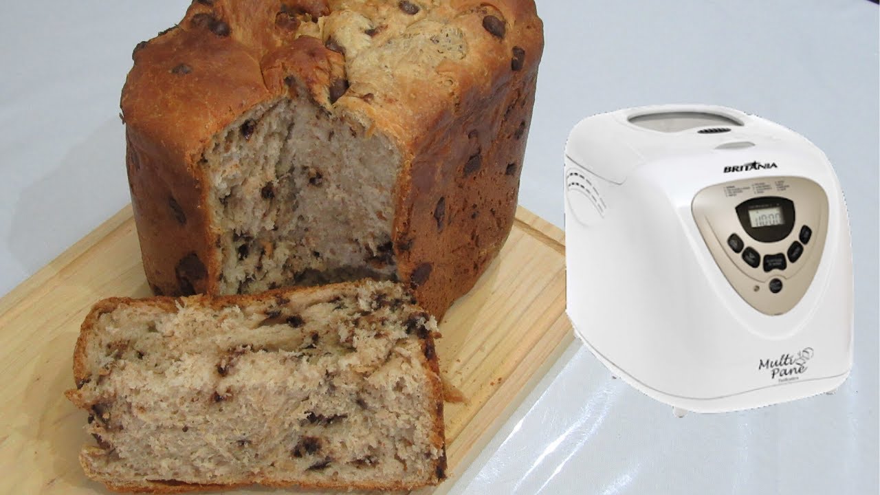 CHOCOTONE OU PANETONE NA MÁQUINA DE PÃO | PANIFICADORA BRITÂNIA