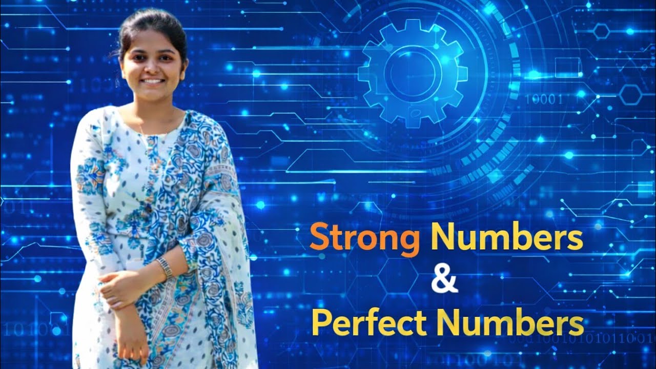 Strong Number || Perfect Number || Python Placement Coding 