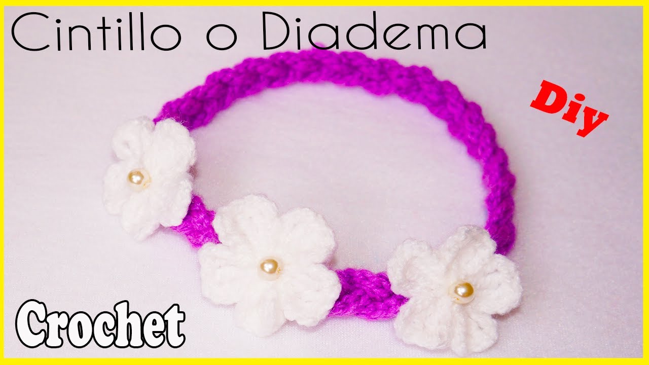 🌈Cintillo o Diadema tejido a Crochet (PASO A PASO) | crochet headband ❤