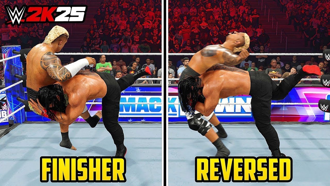 30 Best Reverse Finisher Versions You Can Do in WWE 2K25🤨🤨
