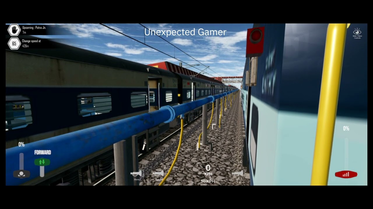 Memu Train Entering Patna Jn | Railway Simulator India |  Unexpected Gamer| 