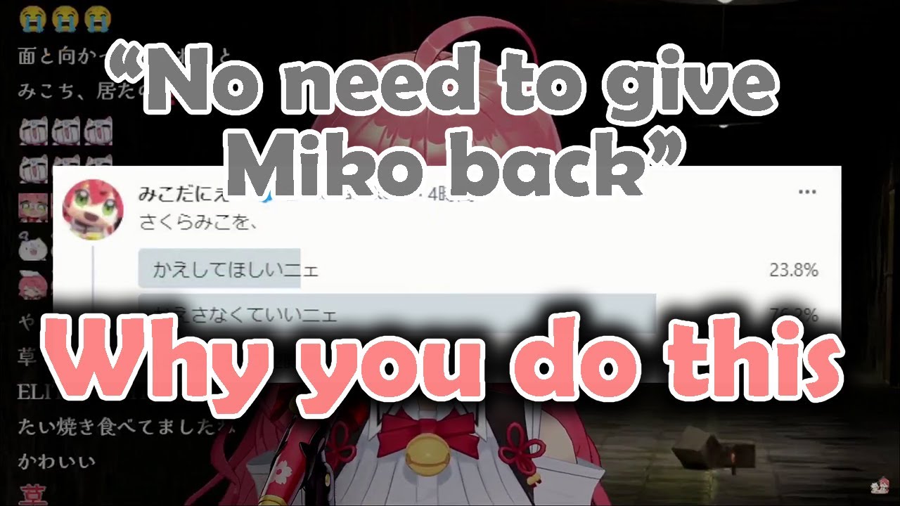 Miko got April Fooled by her viewer, Happy April Fools ~
