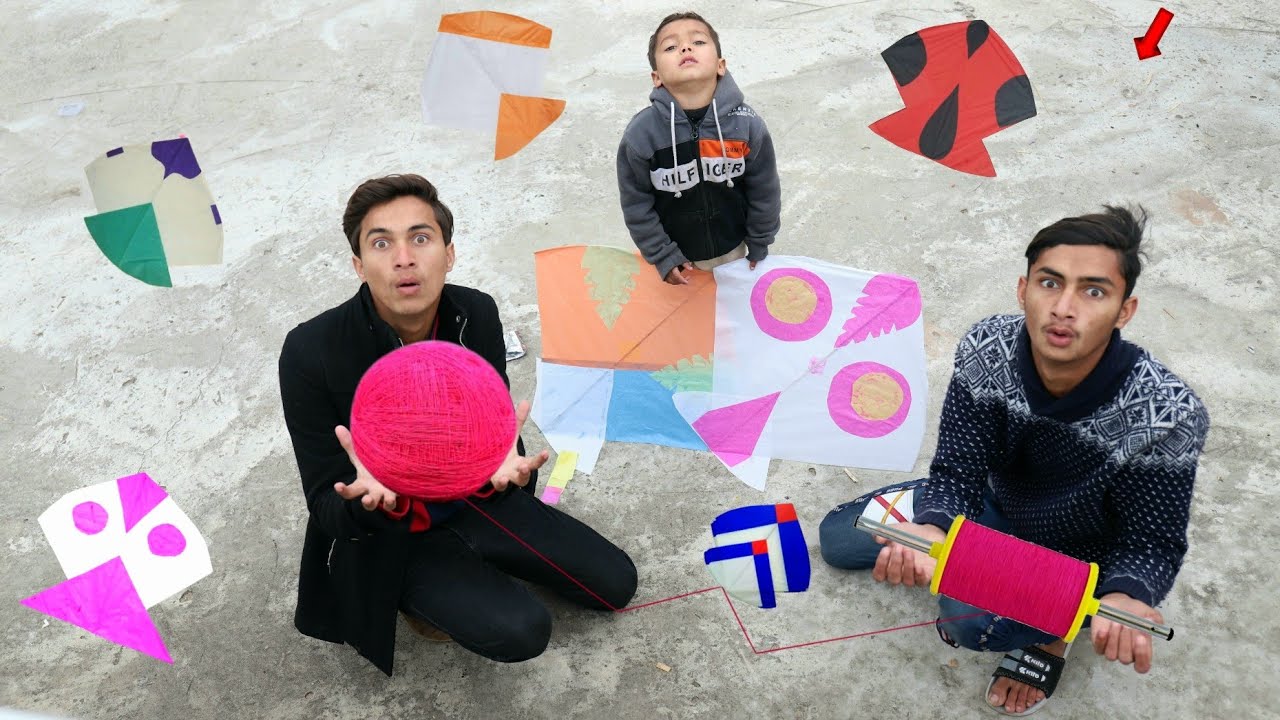 New Trick Caught Kite ! Roll Door Manja in 12 Hours