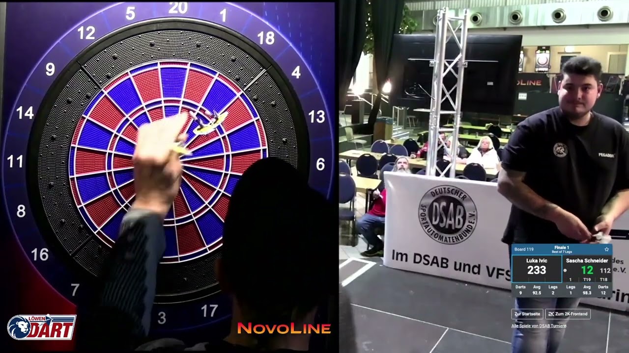 Deutsche Darts Meisterschaften 2024 Herren Einzel Masters FINALE