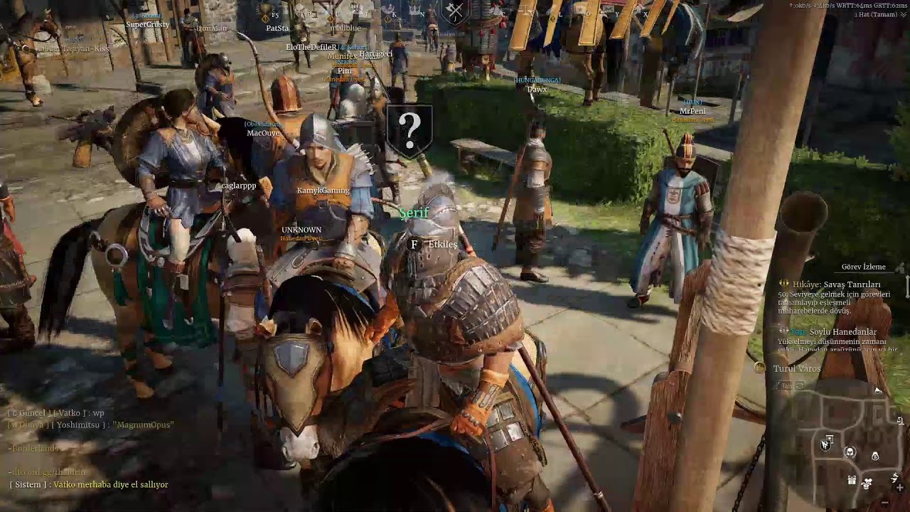NEW GAME MMORPG Conqueror's Blade TR