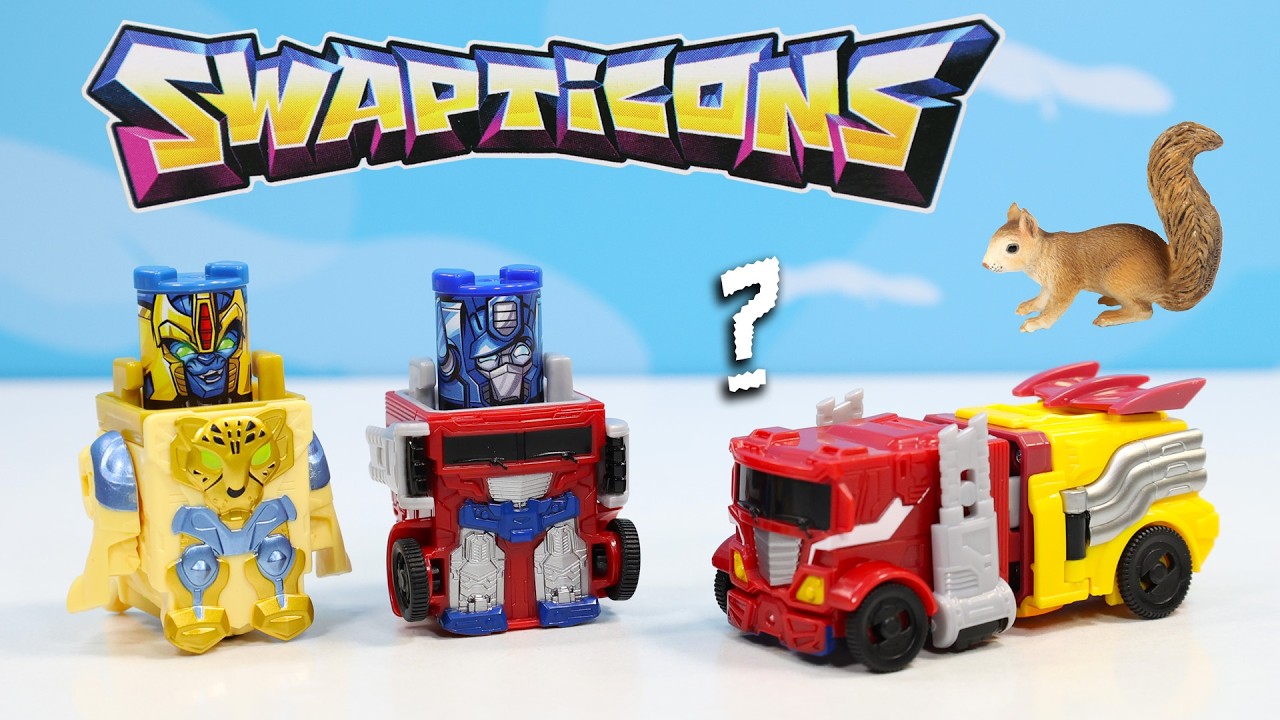 Transformers Swapticons Collection Twist & Combine Optimus Prime Review