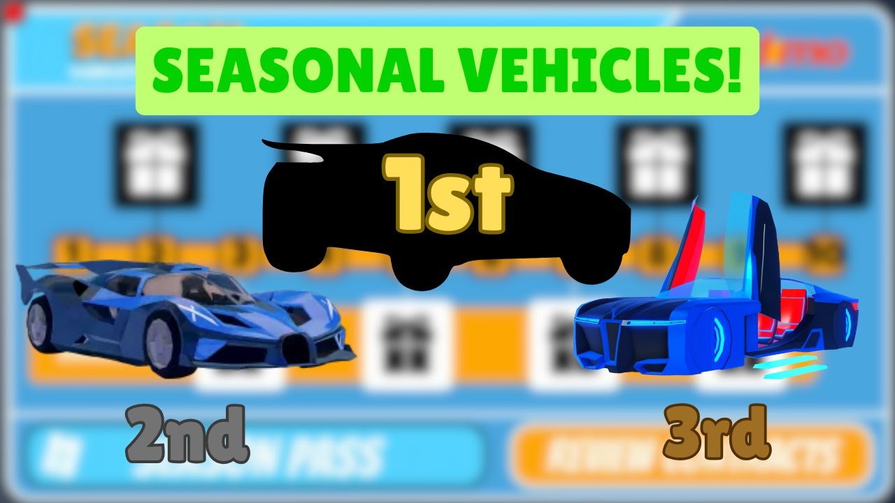 Ranking every Seasonal Vehicle in JailBreak! (Roblox)