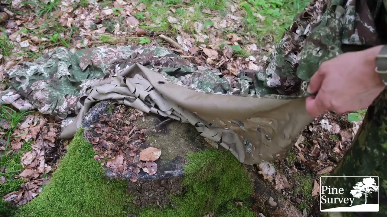 Mil-Tec Camouflage Nets - Phantomleaf WASP I patterns