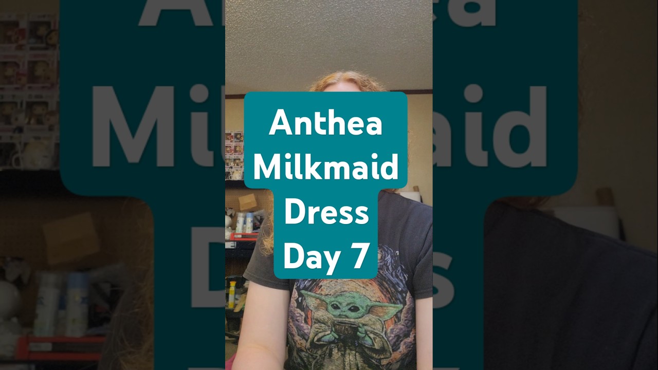 #dailysewingvlog #sewing #moodsewcietypatterns #milkmaiddress #antheamilkmaiddress #sewingvlog