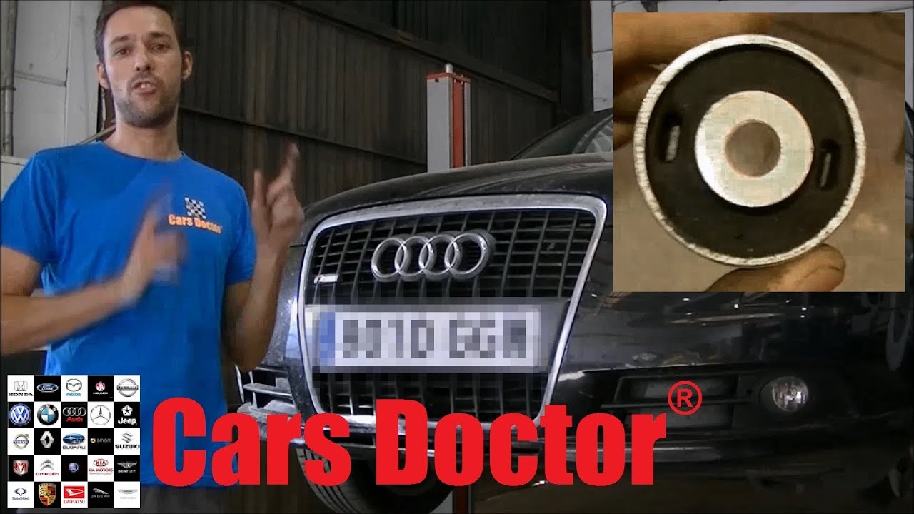 Cars Doctor® | Sustitucion de silentblocks superiores Audi Berlina