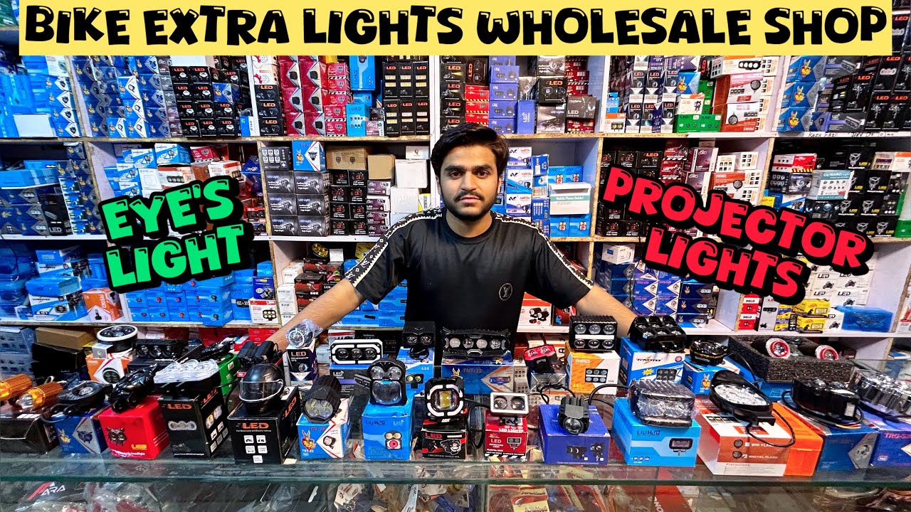 Motorcycle Extra Lights New Variety in Wholesale Prices😱🔥|| Pak Moto