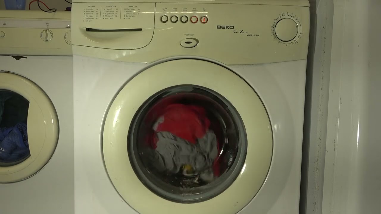 Cotton 60'c + anti crease / Beko Ecocare WMA1614W