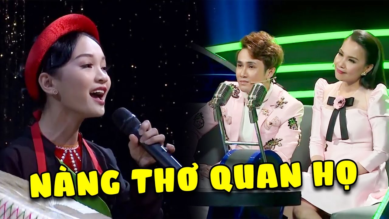TUYỆT ĐỈNH SONG CA NHÍ😘NÀNG THƠ Minh Ngọc hát QUAN HỌ BẮC NINH siêu ngọt ngào khiến Cẩm Ly CHẾT NGẤT