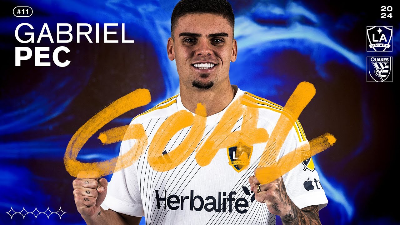 GOAL: Gabriel Pec Scores His Second LA Galaxy Goal