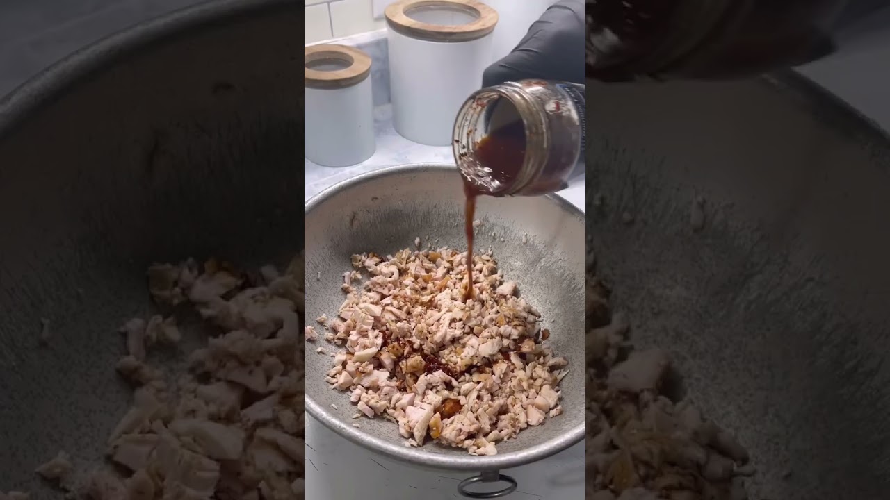 My favorite way to use Turkey leftovers - Chopped BBQ Turkey