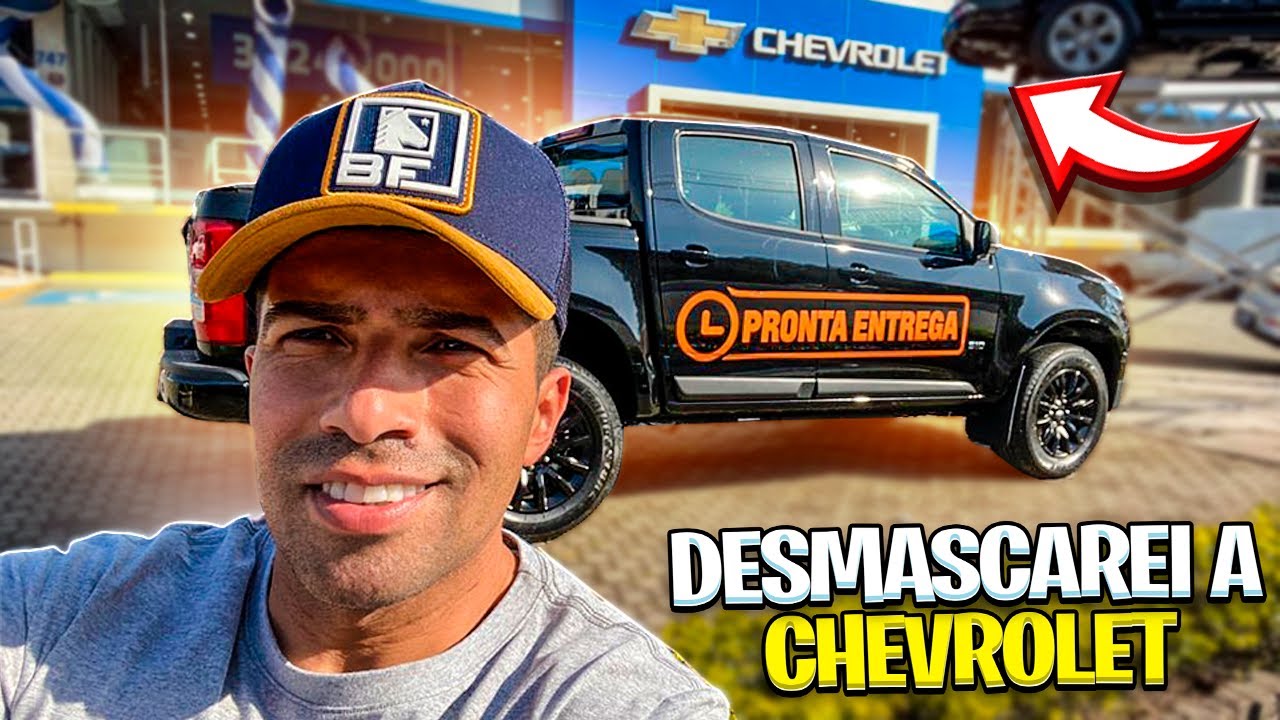 DESMASCAREI A CHEVROLET. N&Atilde;O TEM CARRO DISPONIVEL PARA PRODUTOR RURAL E VENDA DIRETA , VEJA O VIDEO.