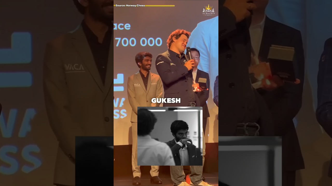 Gukesh and Magnus both remember the same thing for Norway Chess 2025🥹❤️#chess #gukesh #magnuscarlsen