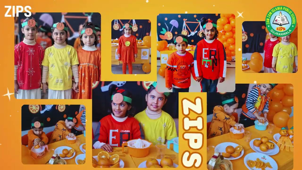 Orange Day Celebration 2026 | ZIPS Zam Zam Islamia Public School 🧡🍊
