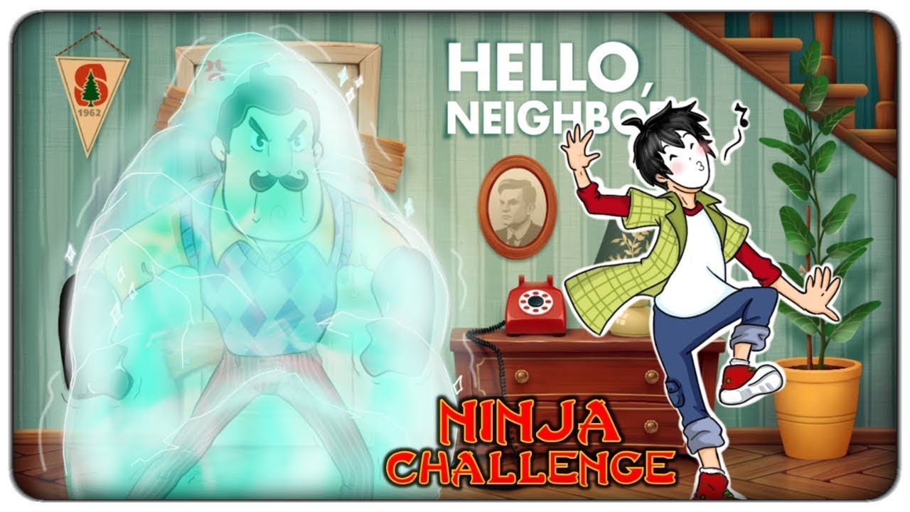 COME CONGELARE IL VICINO NELLA TRIPLA NINJA CHALLENGE | Hello Neighbor [ITA]