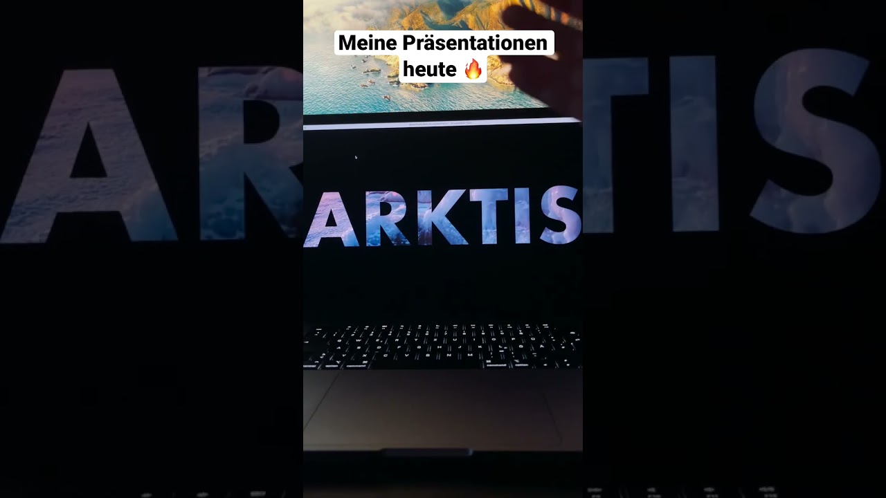 PowerPoint Pr&auml;sentation Arktis #powerpoint #powerpointtutorial #powerpointdesign