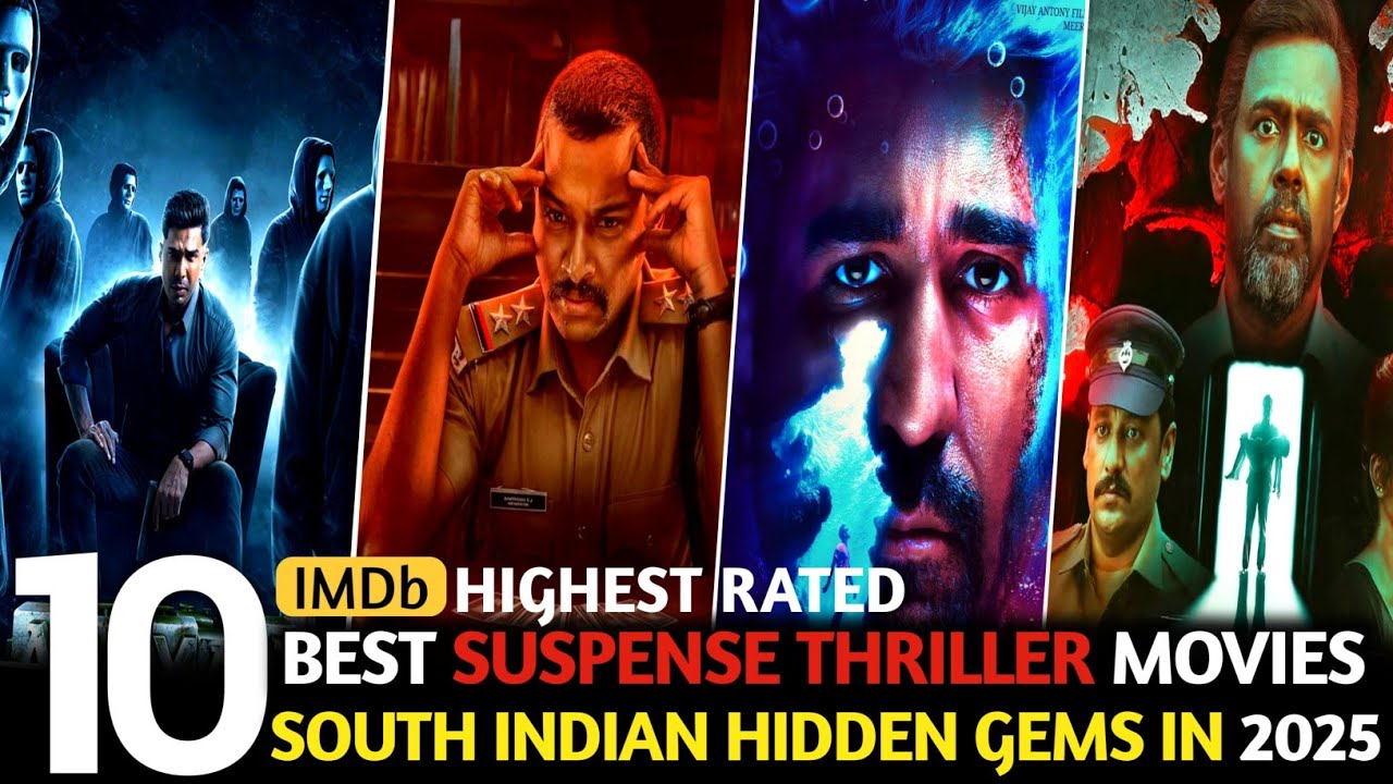 Top 10 Suspense Thriller Movies of 2025 | Last Tak Dimaag Hil Jayega 🤯