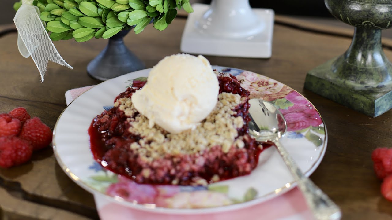 The Best Raspberry Crisp Recipe