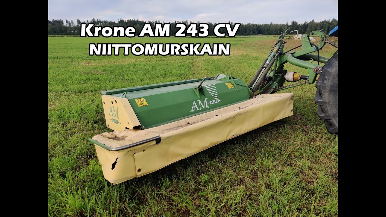 Krone AM 243 CV niittomurskain