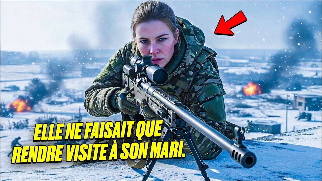 Elle rendait visite à son mari — jusqu’à l’embuscade, quand son tir de sniper changea tout
