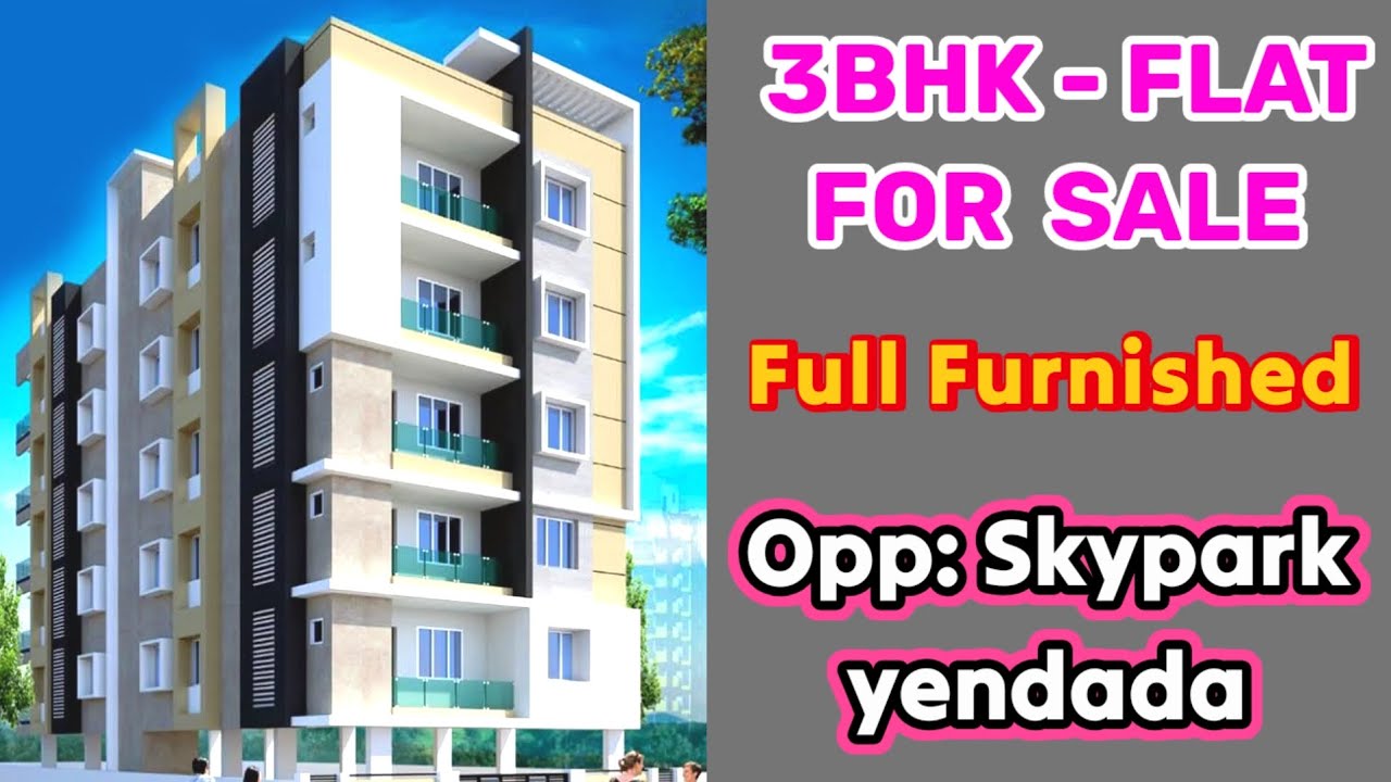 🆔-561 ||  yendada 3bhk flat for sale || flat for sale in Visakhapatnam || flats in Vizag 